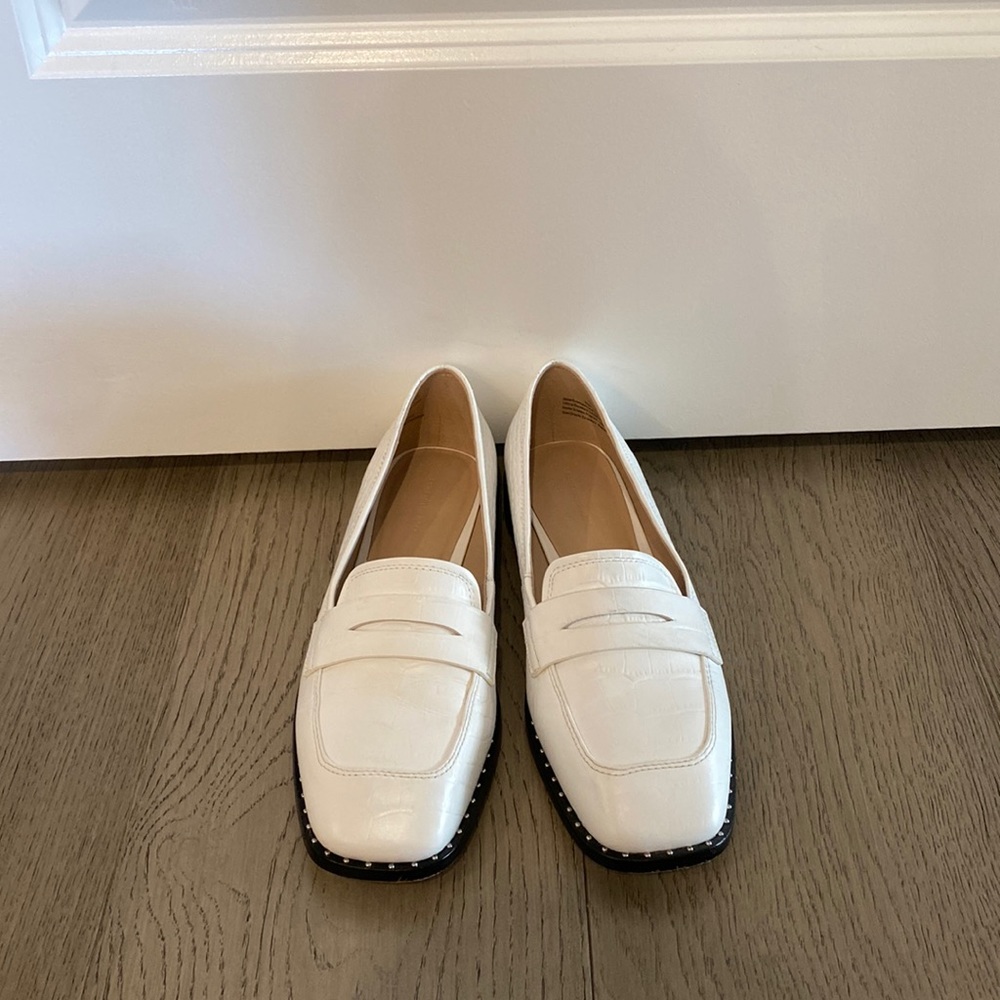 White Loafers